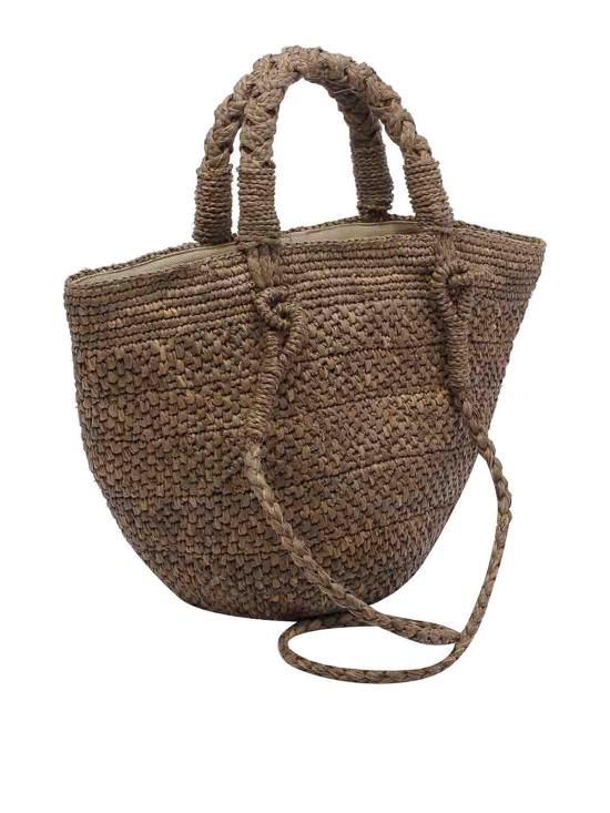 26SS 이벨리브 토트백 ARONADARKTEA Brown - IBELIV