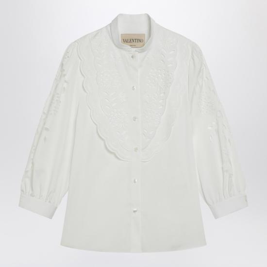 26SS 발렌티노 가라바니 셔츠 8B3AB8209VN White