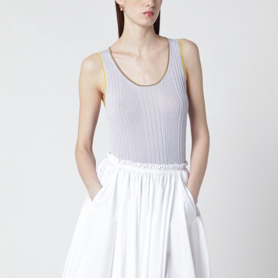 26SS 로베르토 콜리나 민소매 티셔츠 261FXA28014VI Multicolor