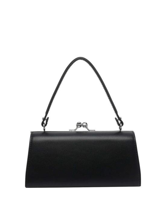 26FW 비비안웨스트우드 오르브 메탈 버클 레더 벨트 4B01000QWS0026N401 Black - VIVIENNE WESTWOOD