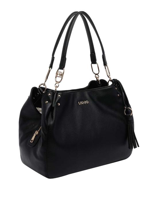 26SS 리우조 숄더백 AA6185E101222222 Black - LIU JO