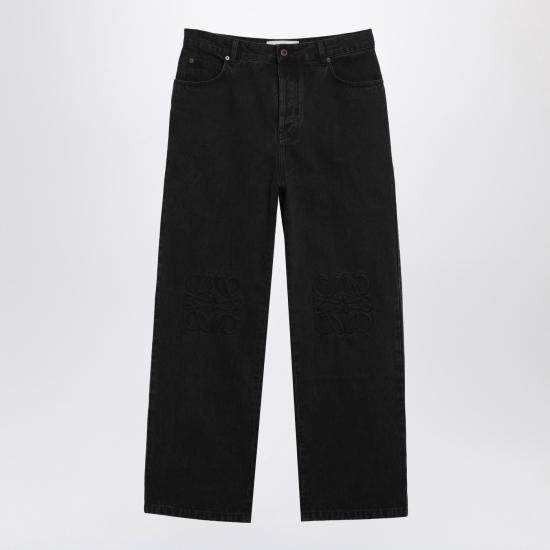 26SS 로에베 스트레이트 팬츠 H526Y11WA4CO Black