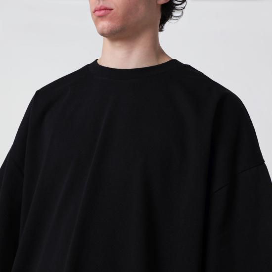 26SS 엔타이어 스튜디오 반팔 티셔츠 ESSS26TT01012CO Black - ENTIRE STUDIOS