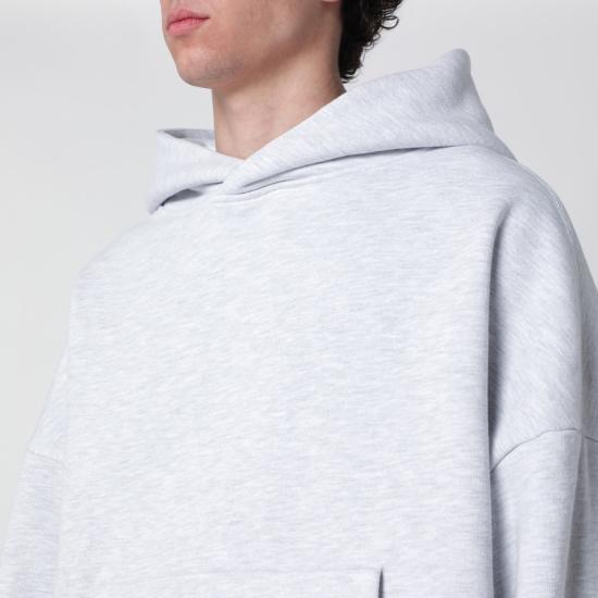 26SS 엔타이어 스튜디오 후드 티셔츠 ESSS26HO04012CO Grey - ENTIRE STUDIOS