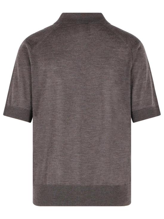 26SS 루루 드 세종 폴로 티셔츠 MIGOBROWN MELANGE Brown - LOULOU DE SAISON