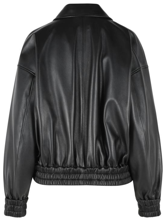 26SS 질샌더 가죽 자켓 J02SW0048 J07187001 Black - JIL SANDER