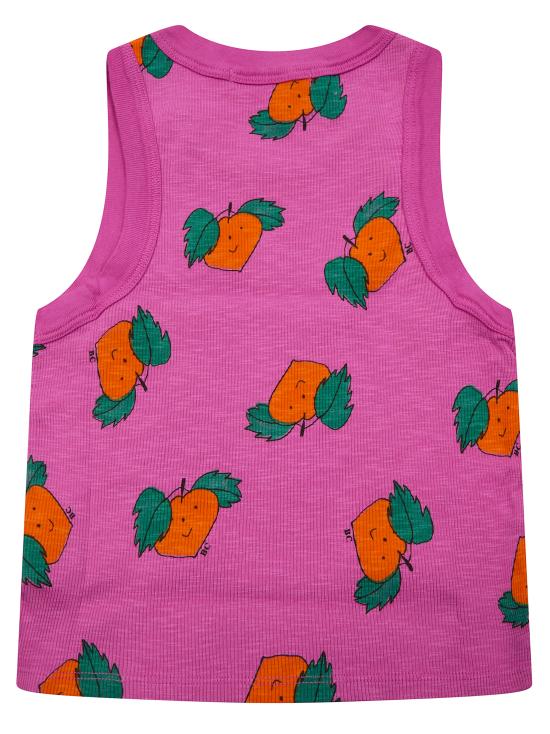 26SS [키즈] 보보쇼즈 티셔츠 B126AC028 PURPLE FUXIA - BOBO CHOSES