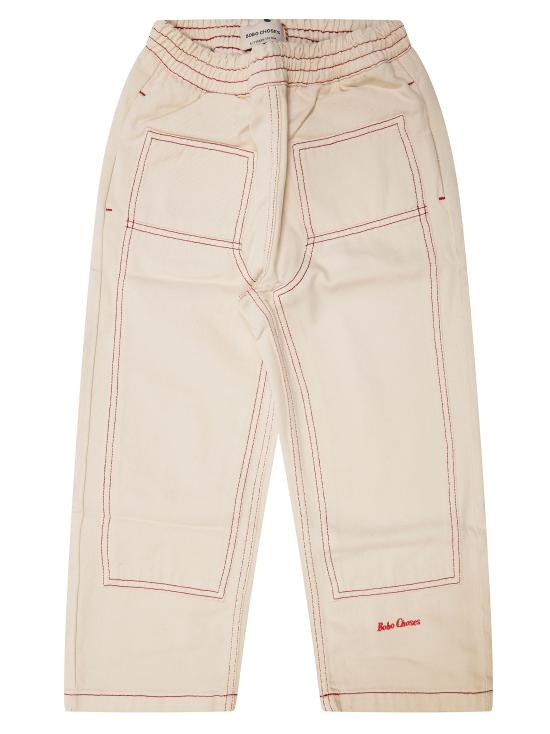 26SS [키즈] 보보쇼즈 스트레이트 팬츠 B126AC094 OFFWHITE BIANCO