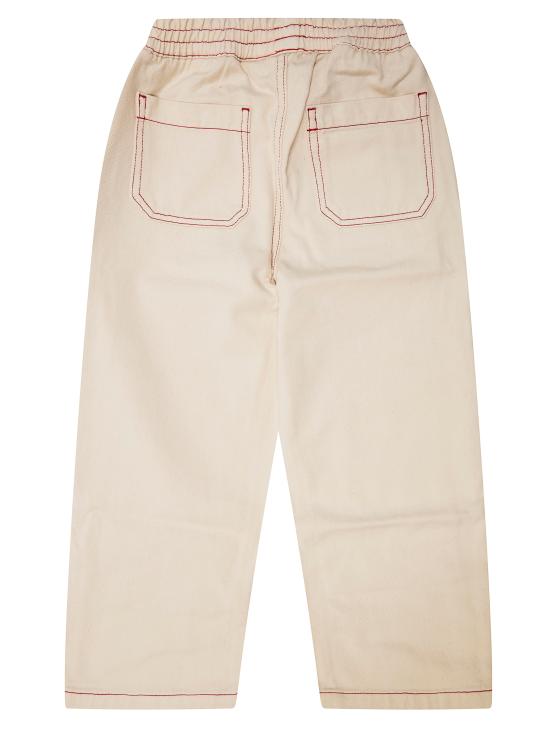 26SS [키즈] 보보쇼즈 스트레이트 팬츠 B126AC094 OFFWHITE BIANCO - BOBO CHOSES