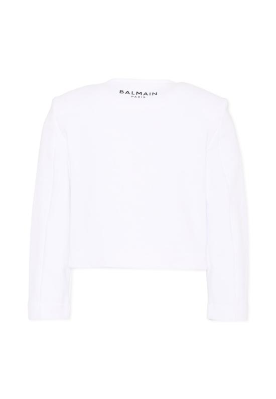 26SS [키즈] 발망 자켓 BY2B04 Z3183 100NE WHITE - BALMAIN