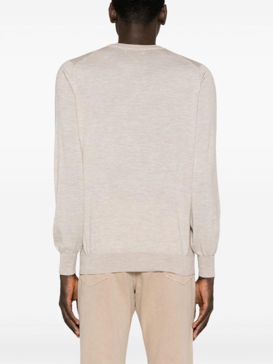 26SS 브루넬로 쿠치넬리 스웨터 M2400100 CZI22 Beige - BRUNELLO CUCINELLI