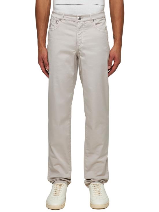 26SS 브루넬로 쿠치넬리 스트레이트 팬츠 M289LI1780 C6008 Beige - BRUNELLO CUCINELLI