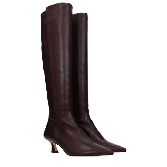25SS 스튜어트 와이츠먼 부츠 5050VINNIEBOOT50DNNSM444BOYSENBERRY - STUART WEITZMAN