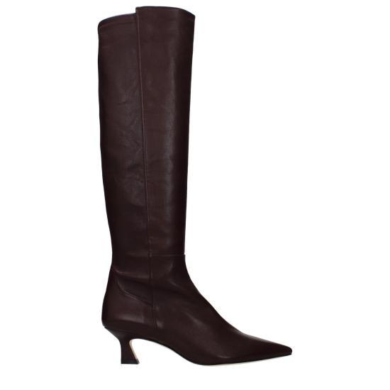 25SS 스튜어트 와이츠먼 부츠 5050VINNIEBOOT50DNNSM444BOYSENBERRY