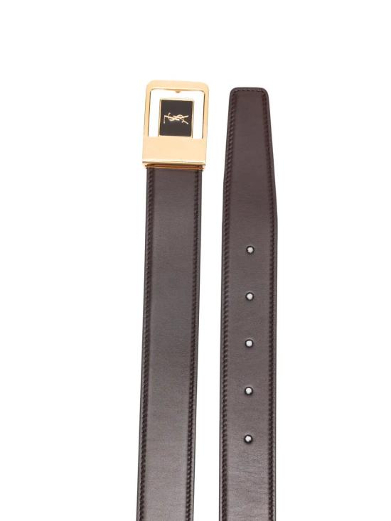 26SS 생로랑 라 66 벨트 스무스 레더 847812 AAB25 2596 CRISTA DK - SAINT LAURENT