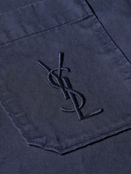 26SS 생로랑 긴팔 셔츠 861004 Y04VD 5109 FRENCH NAVY - SAINT LAURENT