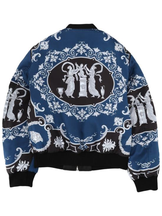 26SS 베르사체 봄버 자켓 1022803 1A168565BE50 BLACK - VERSACE