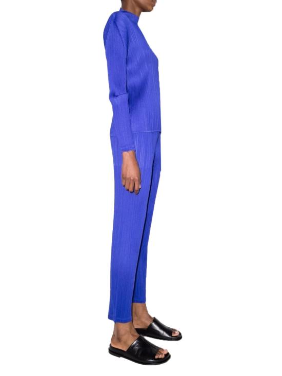 26SS 플리츠플리즈 스트레이트 팬츠 PP66JF115 73 BLUE - PLEATS PLEASE