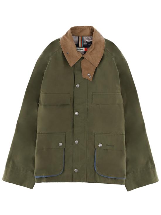  PAUL SMITH LOVES BARBOUR 자켓 MCA1126 MCAGN52 MILITARY GREEN