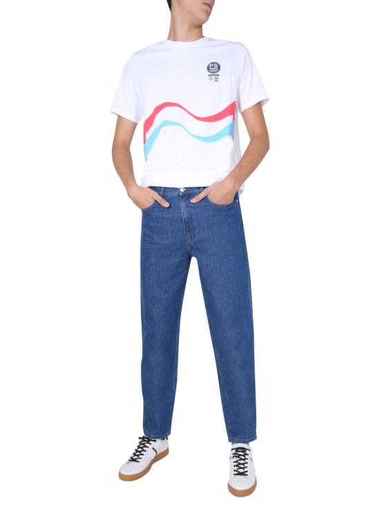  PS 바이 폴스미스 반팔 티셔츠 M2R011REP2189 01 WHITE - PS BY PAUL SMITH