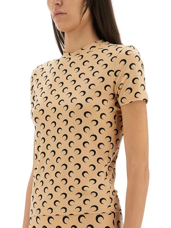 26SS 마린세르 반팔 티셔츠 UTS001A CJER0001TA10 NUDE - MARINE SERRE