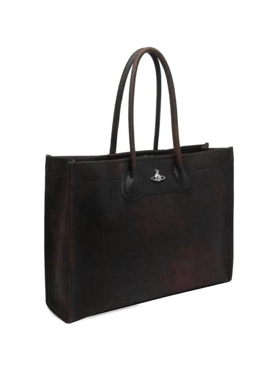 26SS 비비안웨스트우드 토트백 4D01000JU L00BKD402 BROWN - VIVIENNE WESTWOOD
