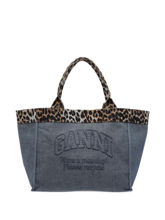 26SS 가니 미디엄 토트백 B2110042 01G DENIM