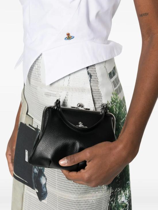 26SS 비비안웨스트우드 그래니 프레임 퍼스 4B010007W S000DN403 BLACK - VIVIENNE WESTWOOD