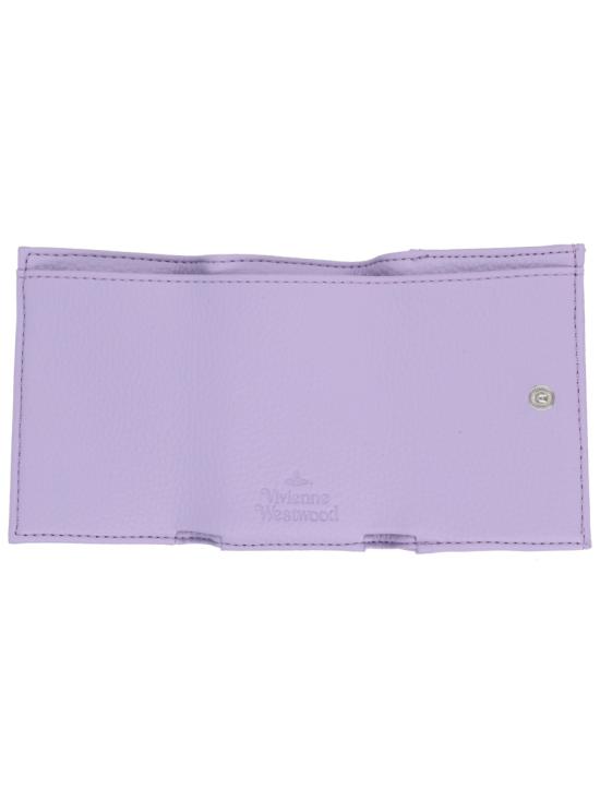 26SS 비비안웨스트우드 가죽소품 5115002EW S000DJ402 LILAC - VIVIENNE WESTWOOD