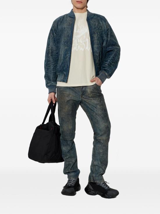 26SS 디젤 반팔 티셔츠 A229980WECP 141A BEIGE - DIESEL