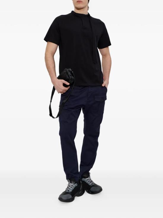 26SS 디젤 반팔 티셔츠 A229800DECG 9XX BLACK - DIESEL