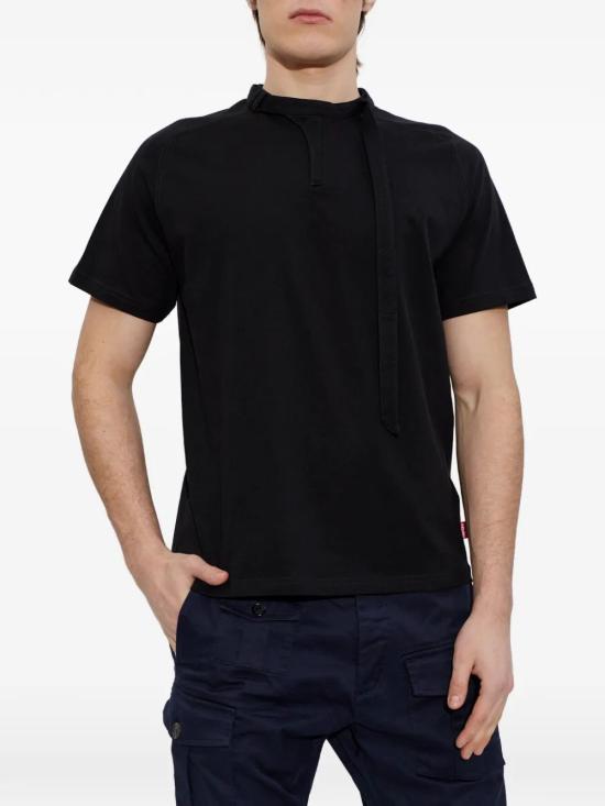 26SS 디젤 반팔 티셔츠 A229800DECG 9XX BLACK - DIESEL