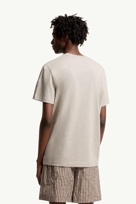 26SS 몽클레어 반팔 티셔츠 L10918C0003489B8U 979 LIGHTGREY - MONCLER