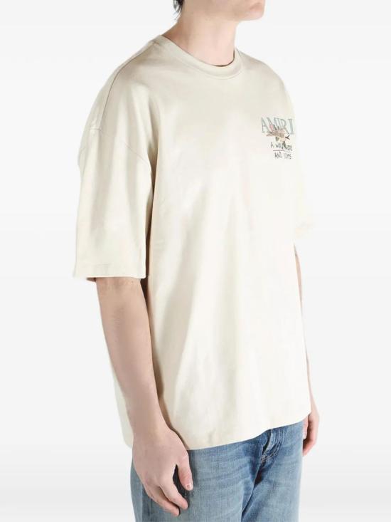 26SS 아미리 반팔 티셔츠 AMTOJR1095 271 ALABASTER - AMIRI