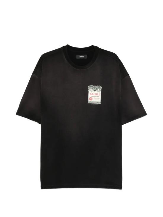 26SS 아미리 반팔 티셔츠 AMTOJR1105 001 BLACK