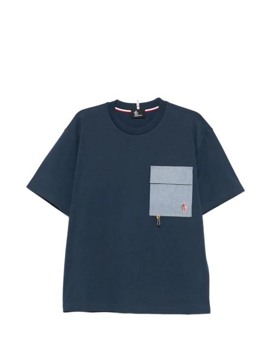 26SS 몽클레어 반팔 티셔츠 L10978C0000189AW1 742 NAVY