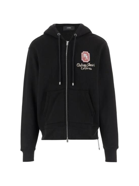 26SS 아미리 후드 티셔츠 AMTOJR1098 001 BLACK