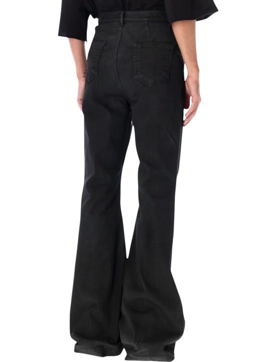 26SS 릭 오웬스 스트레이트 팬츠 DU01F4365SDBK 09 BLACK - RICK OWENS