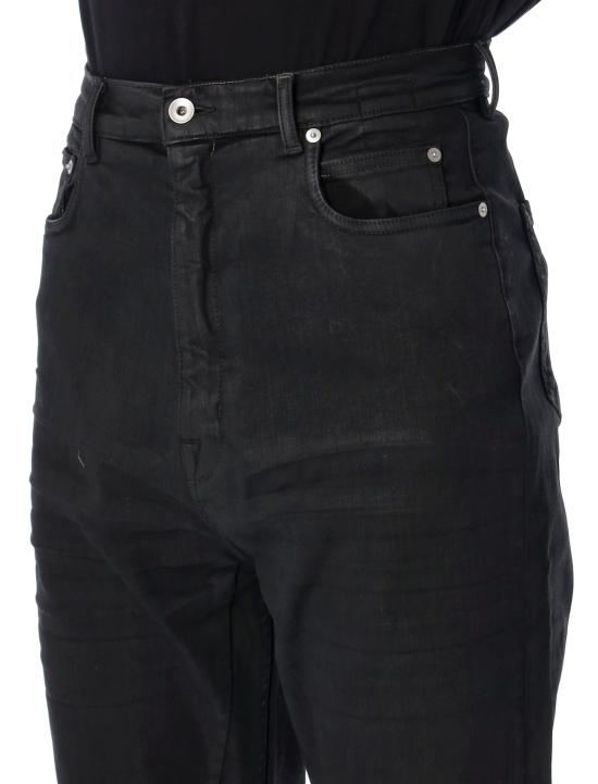 26SS 릭 오웬스 스트레이트 팬츠 DU01F4365SDBK 09 BLACK - RICK OWENS