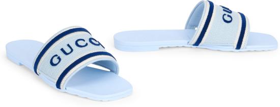 26SS 구찌 샌들 854805FAFSL4958 Light Blue - GUCCI