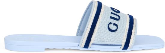 26SS 구찌 샌들 854805FAFSL4958 Light Blue - GUCCI