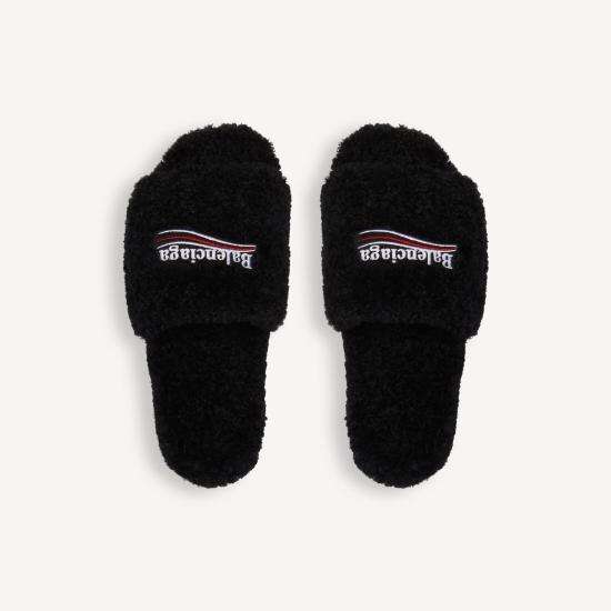 26SS 발렌시아가 샌들 654747W14C2 1096 BLCKWHTRED - BALENCIAGA