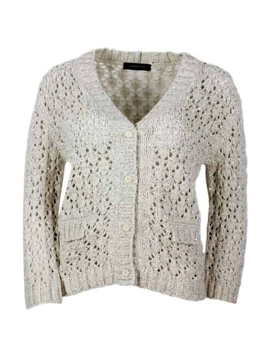 26SS 파비아나 필리피 스웨터 MAD276F559M102 VR1 Burro