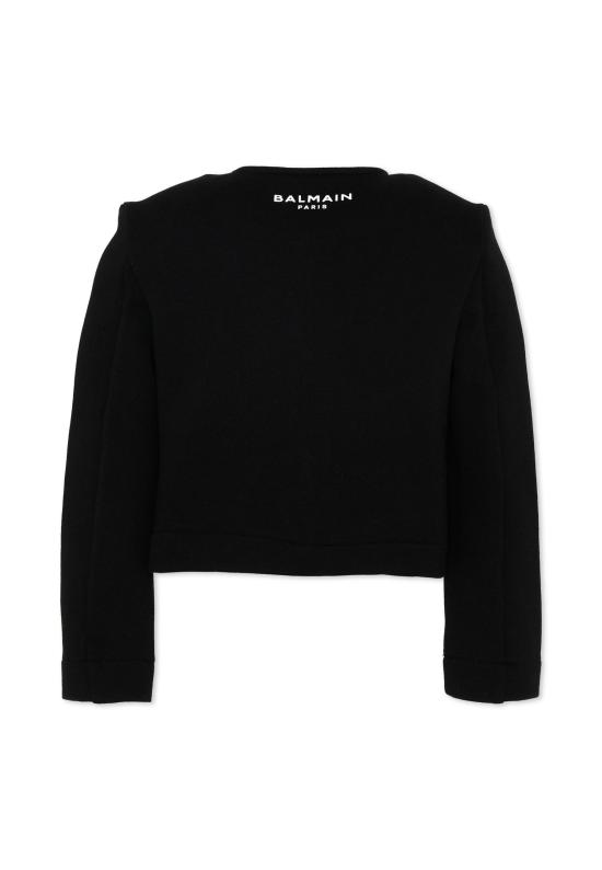 26SS [키즈] 발망 자켓 BY2B04 Z3183 930BC BLACK - BALMAIN