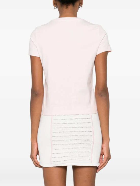 26SS 카사블랑카 반팔 티셔츠 WSP26JTS02002 PALE PINK JERSEY - CASABLANCA