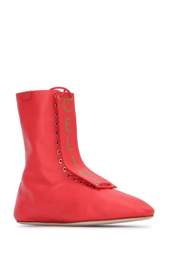 26SS 셀린느 발레 하이 레이스업 부츠 366535272C 27BR BRIGHTRED - CELINE