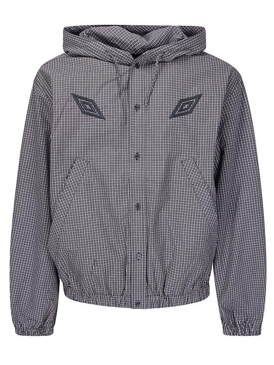 26SS 엄브로 후드 티셔츠 UBMW0476FA306 BRW0038 Coffee Brown White Black