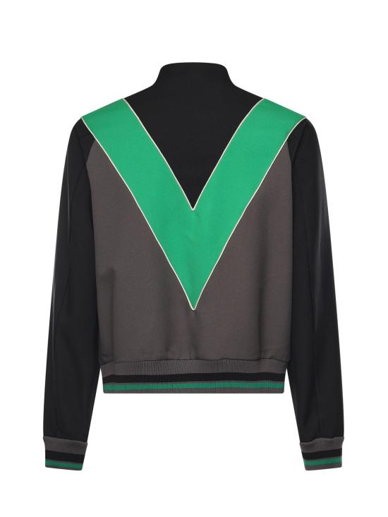 26SS 발렌티노 가라바니 긴팔 티셔츠 8V3MF29L AYYC2P BLACK GREEN GREY - VALENTINO GARAVANI