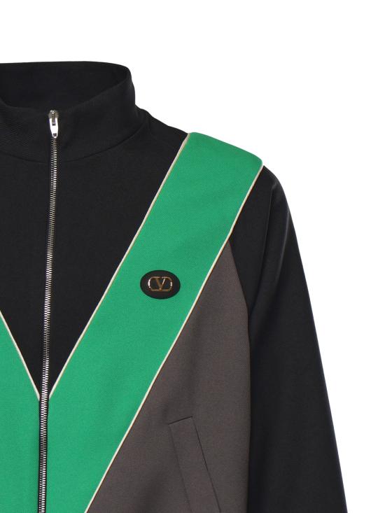 26SS 발렌티노 가라바니 긴팔 티셔츠 8V3MF29L AYYC2P BLACK GREEN GREY - VALENTINO GARAVANI