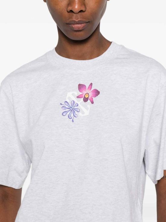 26SS 오프화이트 반팔 티셔츠 2AA090S26JER002W051 Grey - OFF WHITE